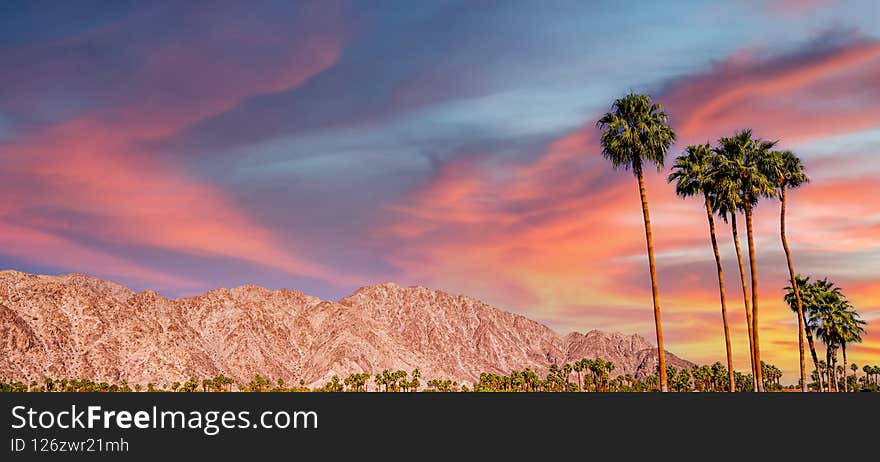 San jacinto mountain, palm springs, california, usa