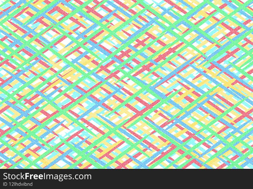 Colorful template with a crossed stripes pattern. Colorful template with a crossed stripes pattern