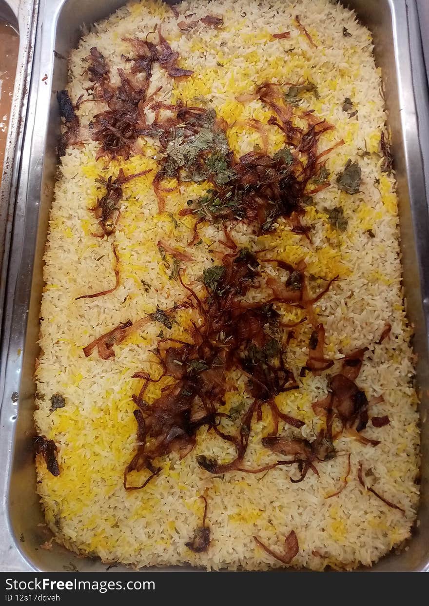 Arabic Biryani Rice. Arabic style tasty and