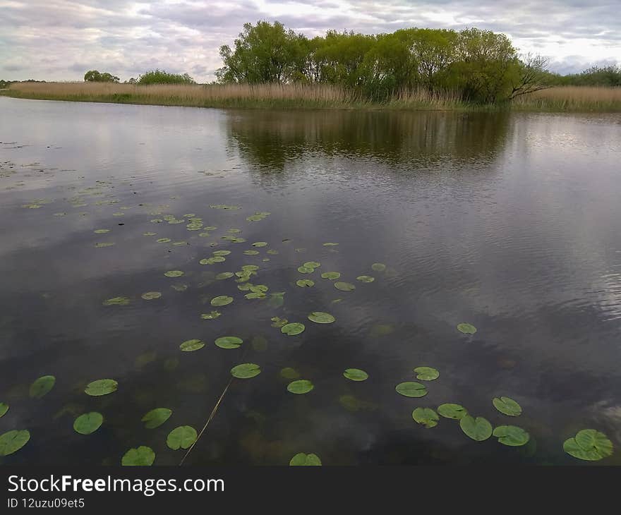 Waterfront in east prussia the city of Labiau. Waterfront in east prussia the city of Labiau