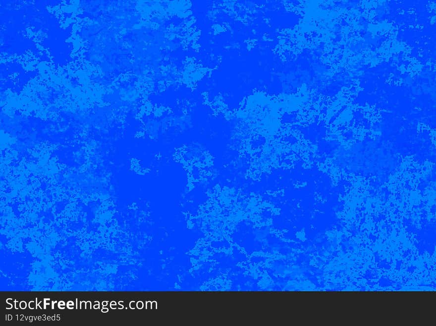 Shiny Blue Marbled Template