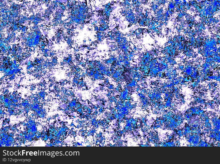 Blue, purple, white and grey background with a large irregular marbled pattern. Blue, purple, white and grey background with a large irregular marbled pattern