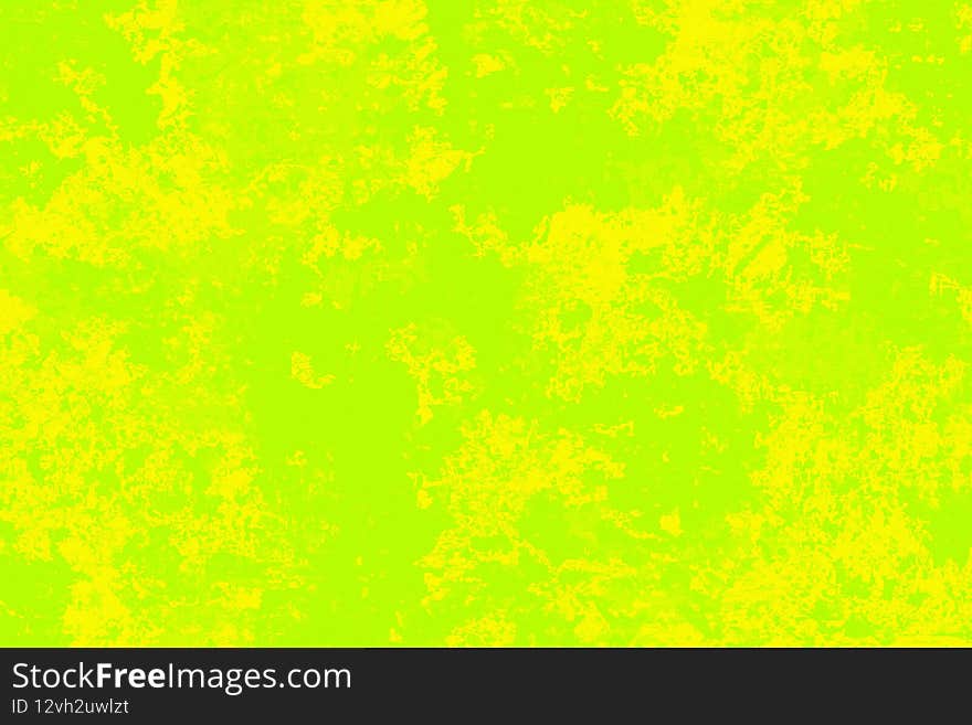 Luminous Green Yellow Marbled Pattern Template