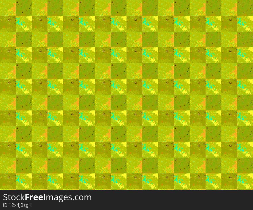 Seamles Golden Marbled Checkered Template