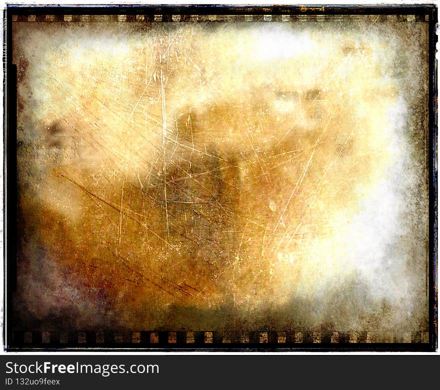 Dark border with grunge effects. Suitable for framing photographs. Dark border with grunge effects. Suitable for framing photographs.