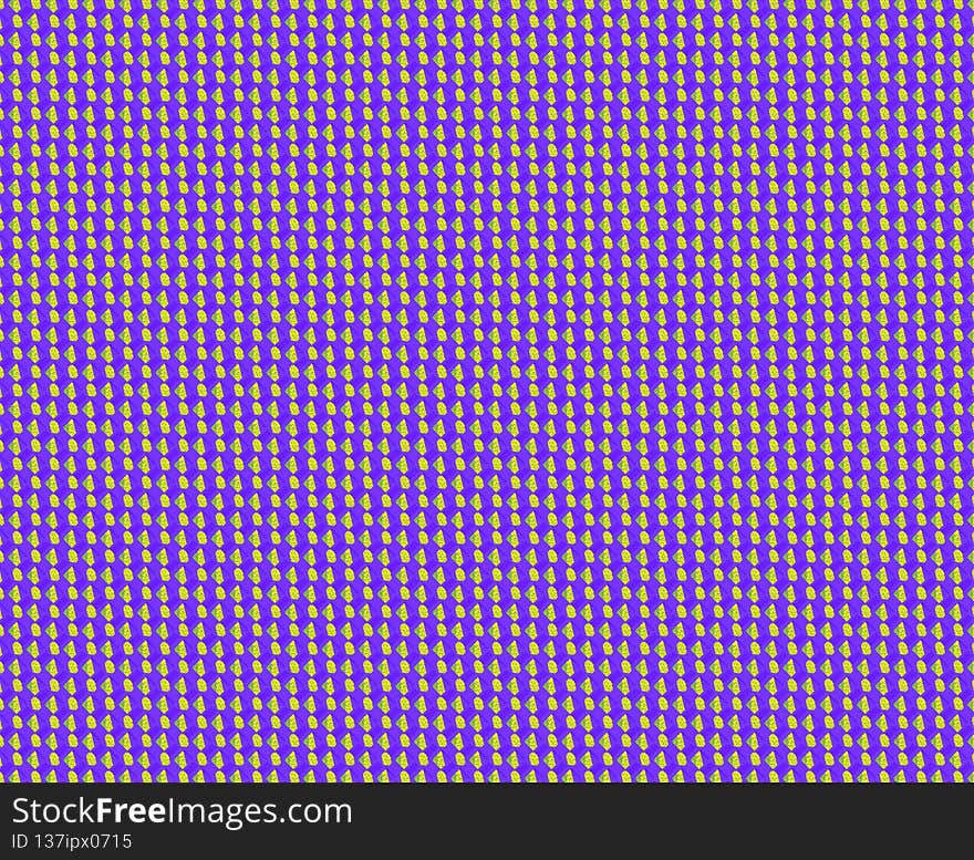 Background or giftwrap with a rhomb, rectangles and dots pattern, in purple and yellow. Background or giftwrap with a rhomb, rectangles and dots pattern, in purple and yellow.