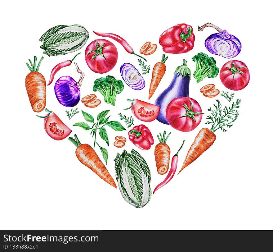 Vegetarian food design for shop, book, menu, poster, banner, prints and more. Vegetarian food design for shop, book, menu, poster, banner, prints and more.