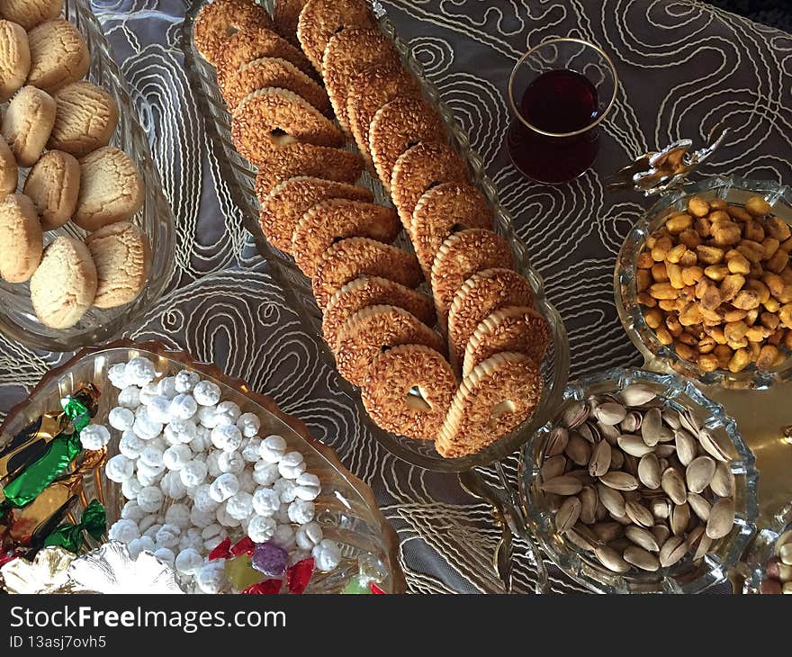 Tasty Dry Fruits and Cookies