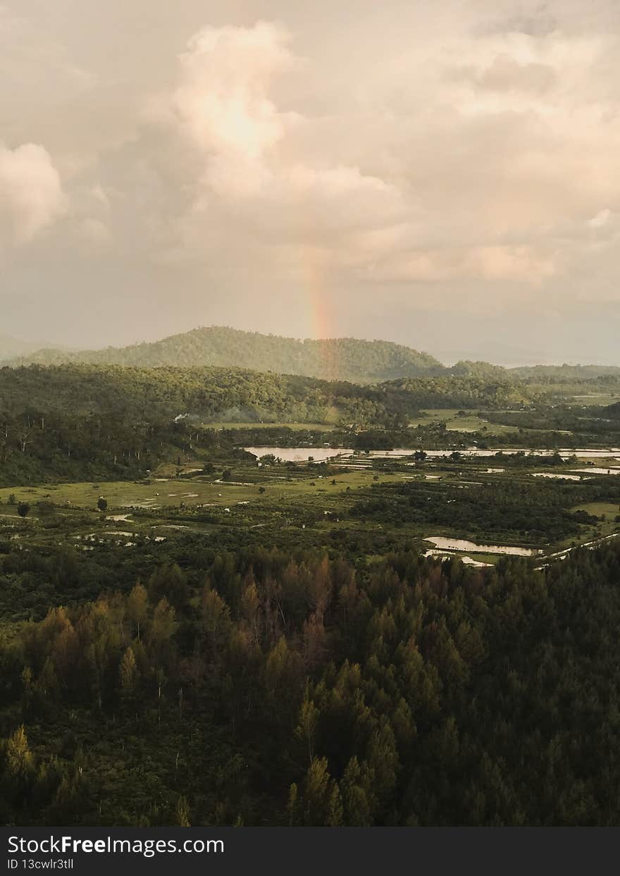 the beauty of Aceh from above