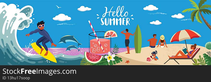 Set of wallpaper for social media stories, cards, flyers, posters, banners and other promotion. Bakery design elements, logos, badges, icons and objects.