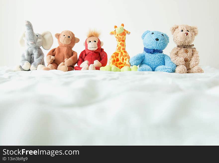 Cute teddy bear and the gang, Team of the doll