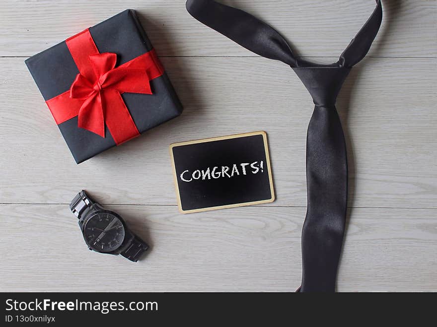 Award, celebration and gift concept