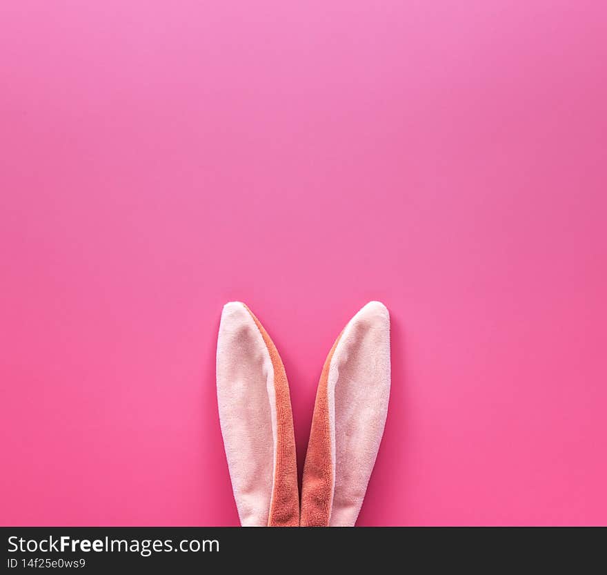 Rabbit bunny ears, happy Easter