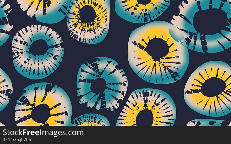 Seamless Colored Geometric Motifs, Traditional Pattern Ready for Textile Prints.