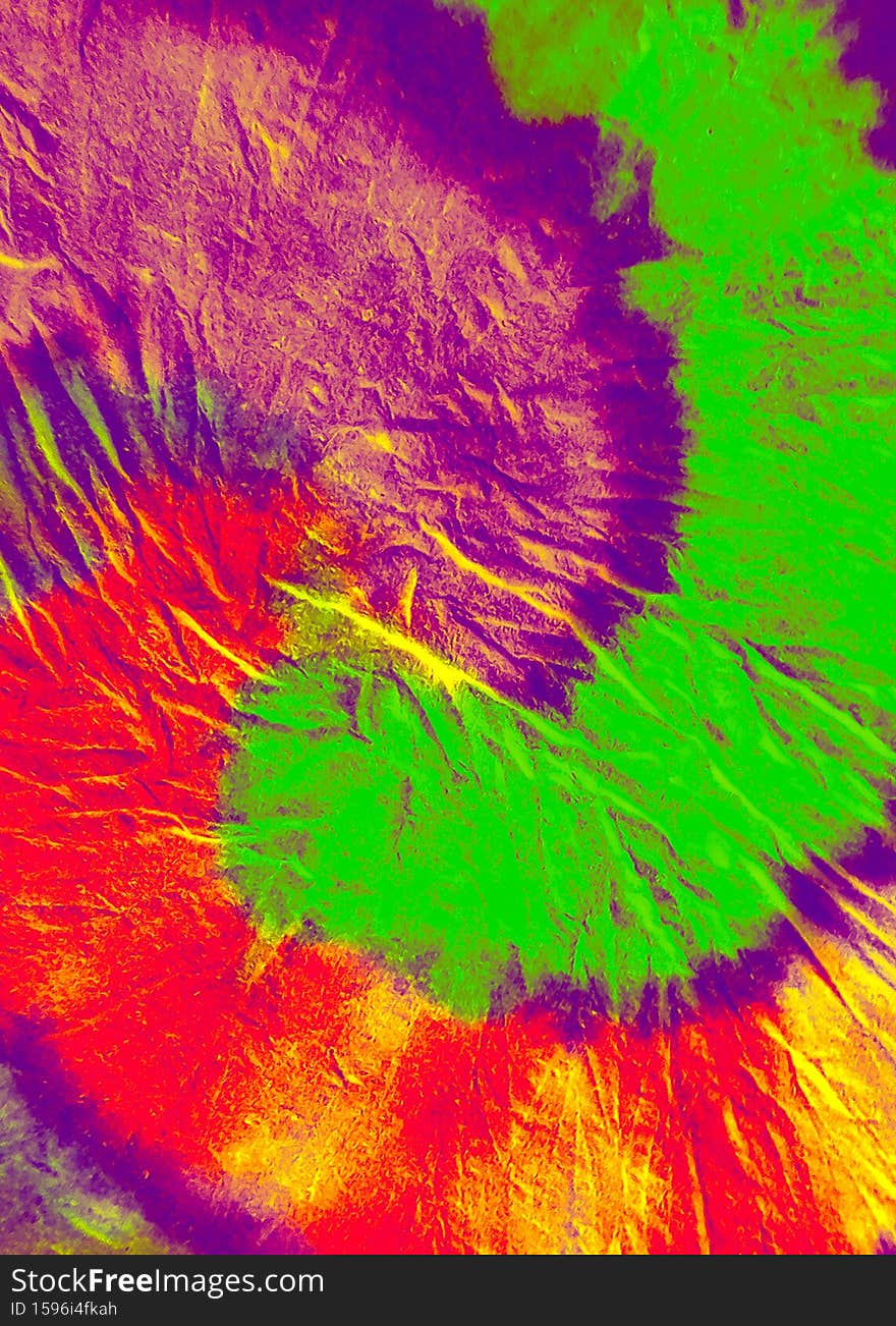 Beige Spiral Shibori Pattern. Yellow Swirl Watercolor Splash. Green Acrylic Graphic. Purple Dirty Background. White Bohemian Fashion. Indigo Brush Banner. Artistic Dirty Canva