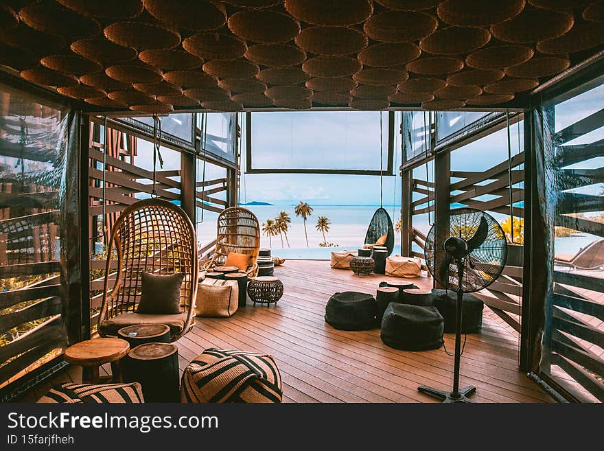 Koh Mak tropical island, paradise beach and resort, near koh Chang, Trat, Thailand