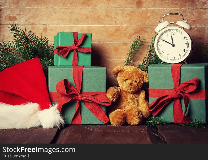 Christmas gifts and boxes