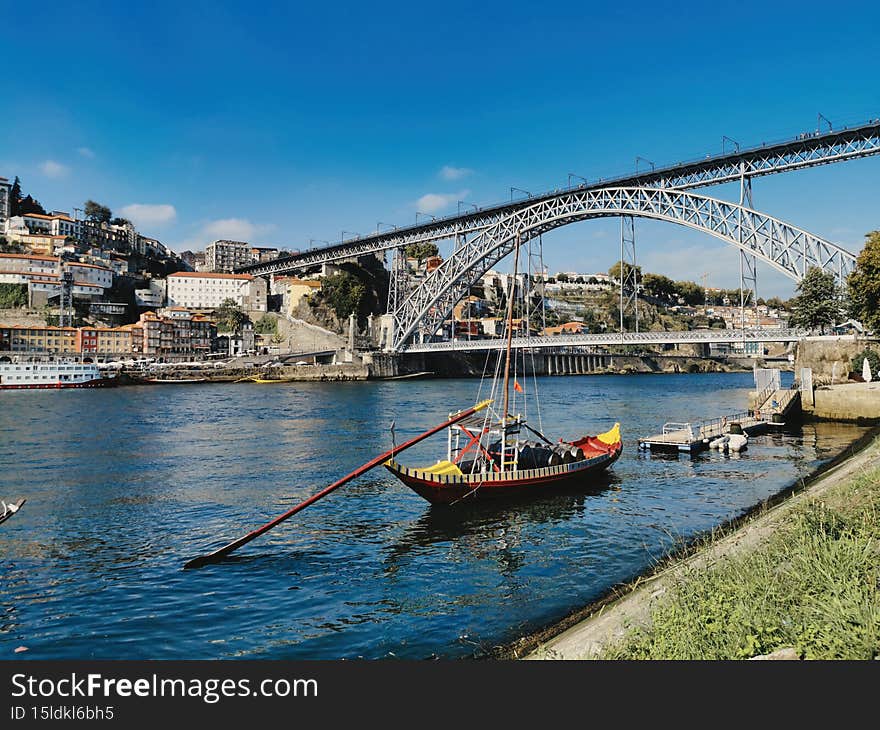 Porto, Portugal - September 03 2021:  Panorama of the famous Portuguese city. Porto, Portugal. Porto is the second largest city in