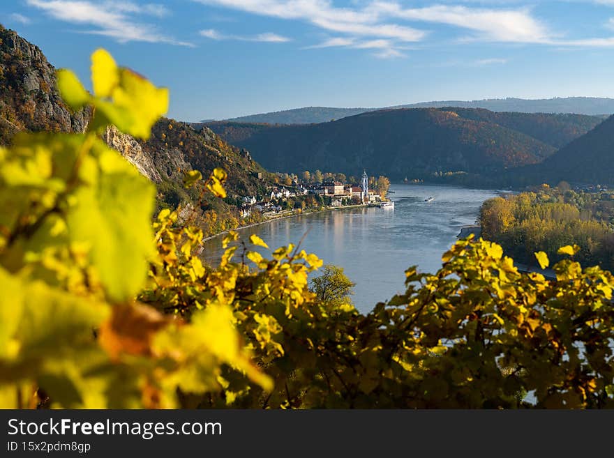 The Wachau is the landscape in and around the Danube valley between Melk and Krems an der Donau in Lower Austria, about 80 kilometers west of the federal capital Vienna. In 2000 it was added to the list of UNESCO World Cultural and Natural Heritage as the Wachau cultural landscape with the Melk and Göttweig monasteries and the old town of Krems. The Wachau is the landscape in and around the Danube valley between Melk and Krems an der Donau in Lower Austria, about 80 kilometers west of the federal capital Vienna. In 2000 it was added to the list of UNESCO World Cultural and Natural Heritage as the Wachau cultural landscape with the Melk and Göttweig monasteries and the old town of Krems.