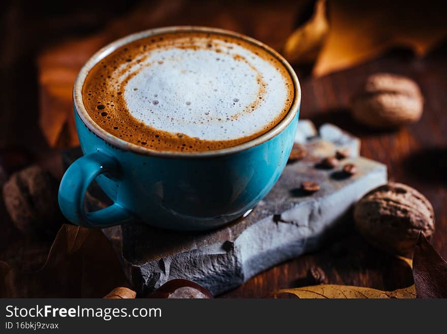 A cups of coffee in different settings and moods