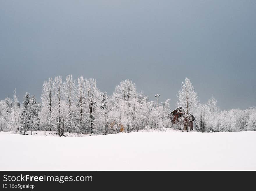 Abandoned winter farm of Toten, Norway