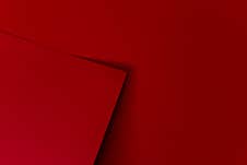 Geometric Abstract Red Background Stock Photo