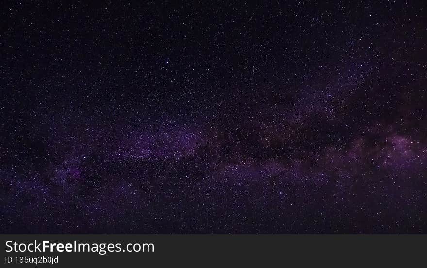 Milky-way galaxy and millions of stars,our beautiful universe