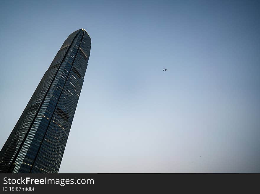 Hong Kong& x27 s iconic high-rise building