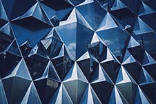 Abstract Geometric Background With Triangles And Buildings Cells Royalty Free Stock Photo