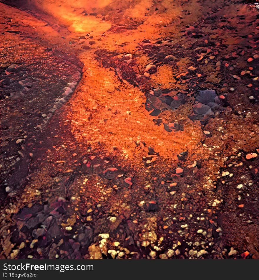 3d rendering of abstract sunset streak texture. 3d rendering of abstract sunset streak texture
