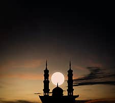 Ramadan, Eid Ai-fitr,New Year Muharram Islamic Religion Symbols Royalty Free Stock Photos