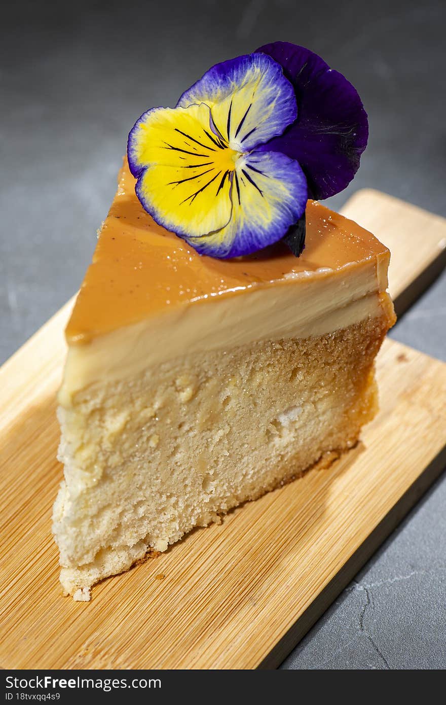 Homemade freshly baked Leche Flan also known as Custard Cake. A dessert made-up of eggs and milk with a soft caramel on top. A Filipino version of creme caramel. Homemade freshly baked Leche Flan also known as Custard Cake. A dessert made-up of eggs and milk with a soft caramel on top. A Filipino version of creme caramel