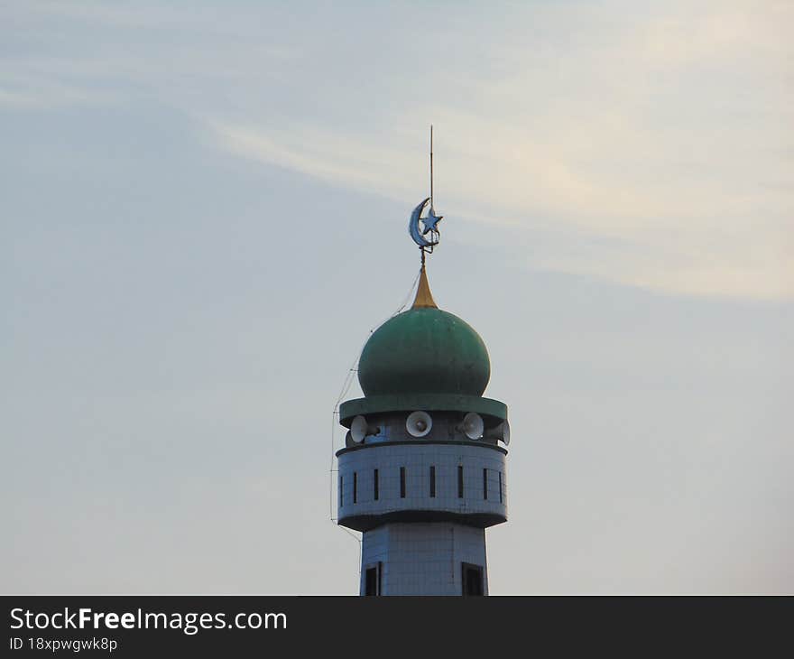 Mosque tower,  can use for event ramadhan, muharram new year, ied adha, or big day for islam celebration