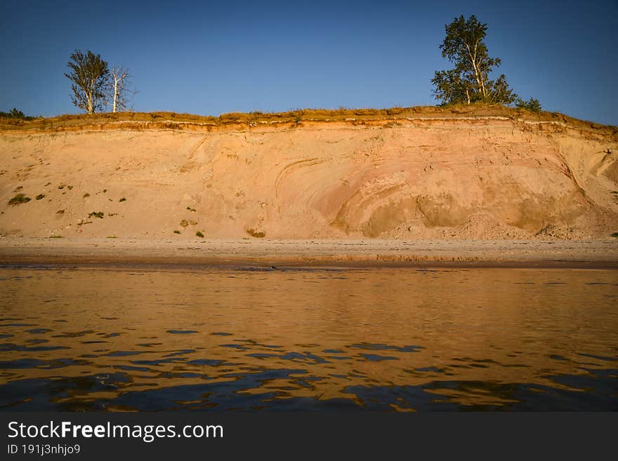 Beautiful coast view in Latvia