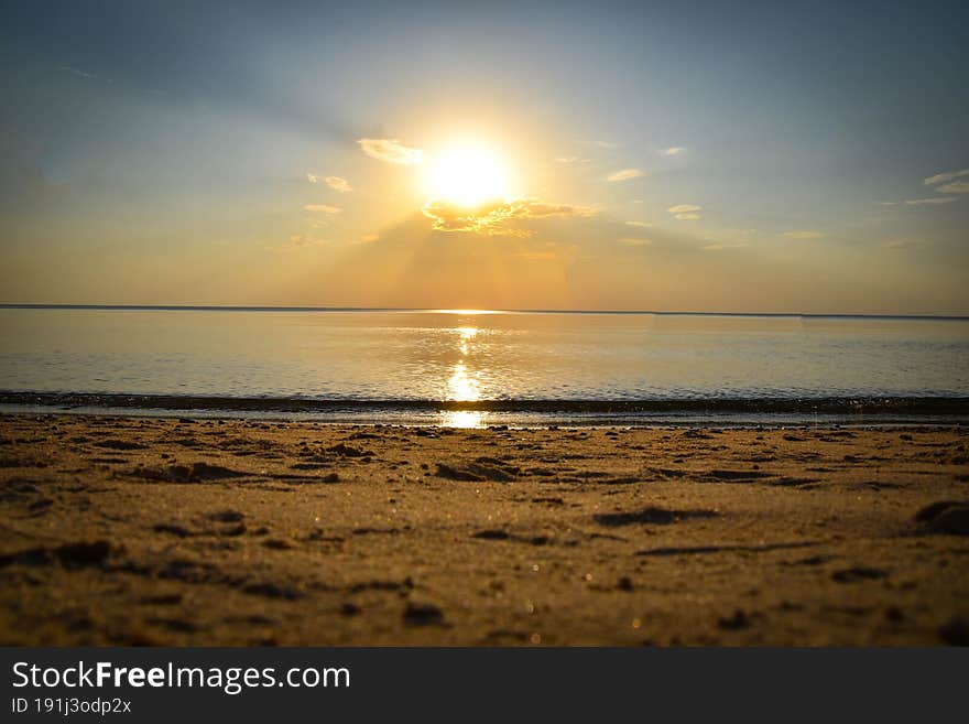 Beautiful coast view in Latvia