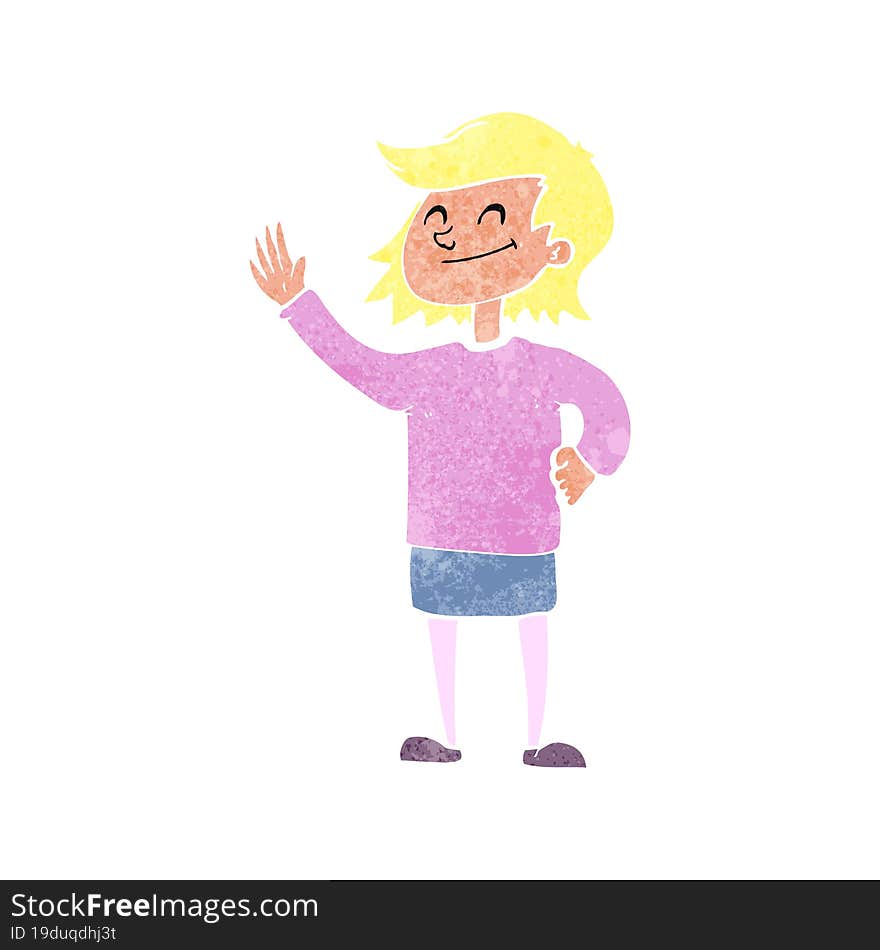 Cartoon Woman