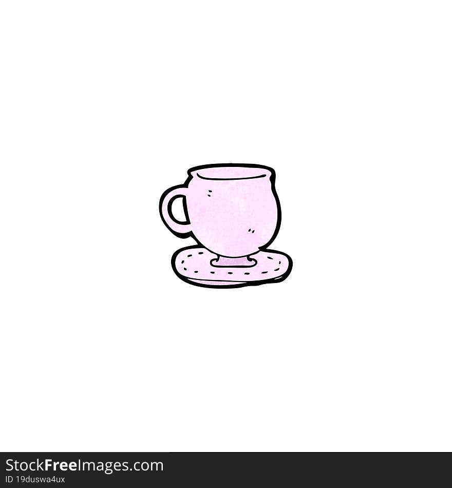 Cartoon Pink Cup