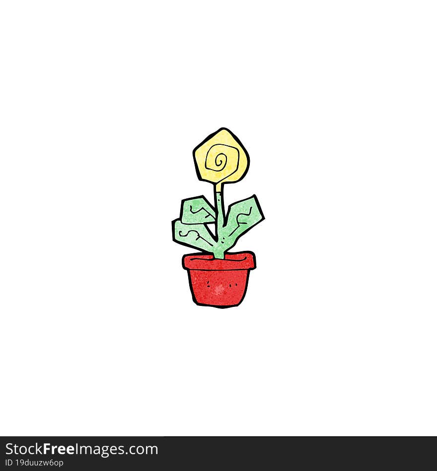 cartoon flower