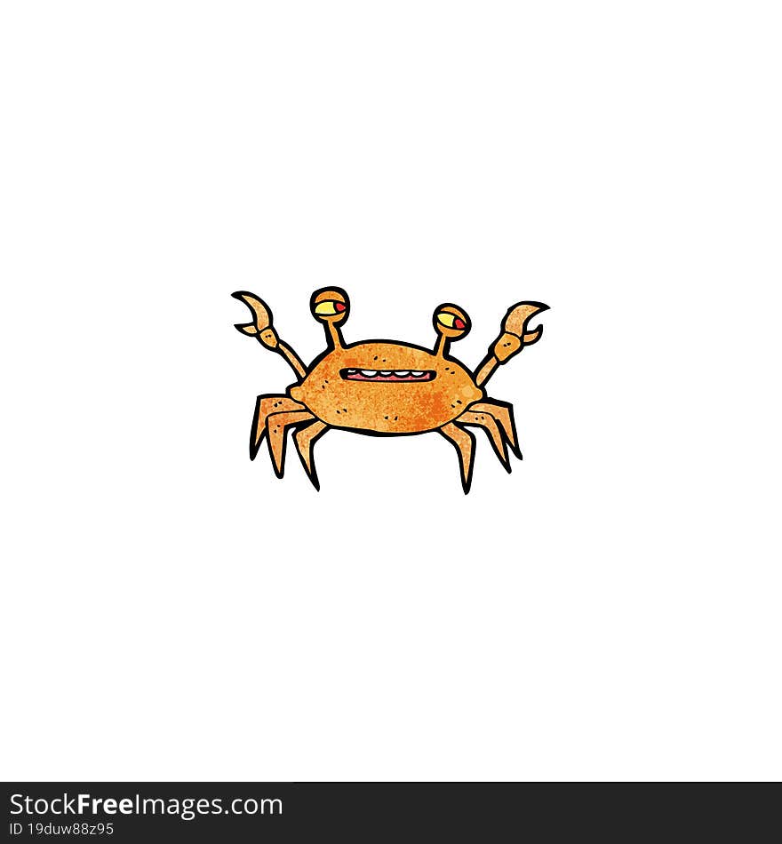 cartoon crab