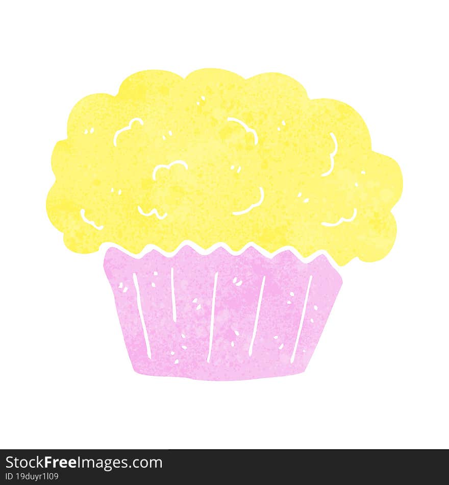 cartoon cupcake