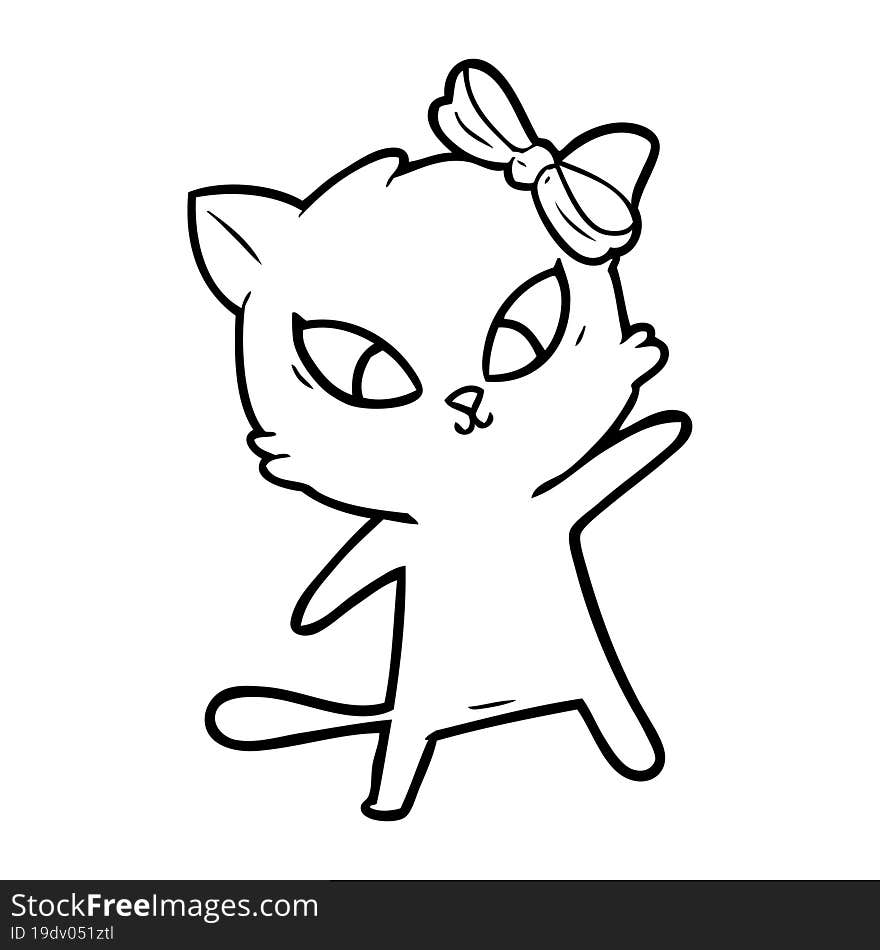 cartoon cat. cartoon cat