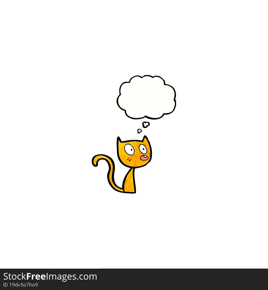 cartoon little cat