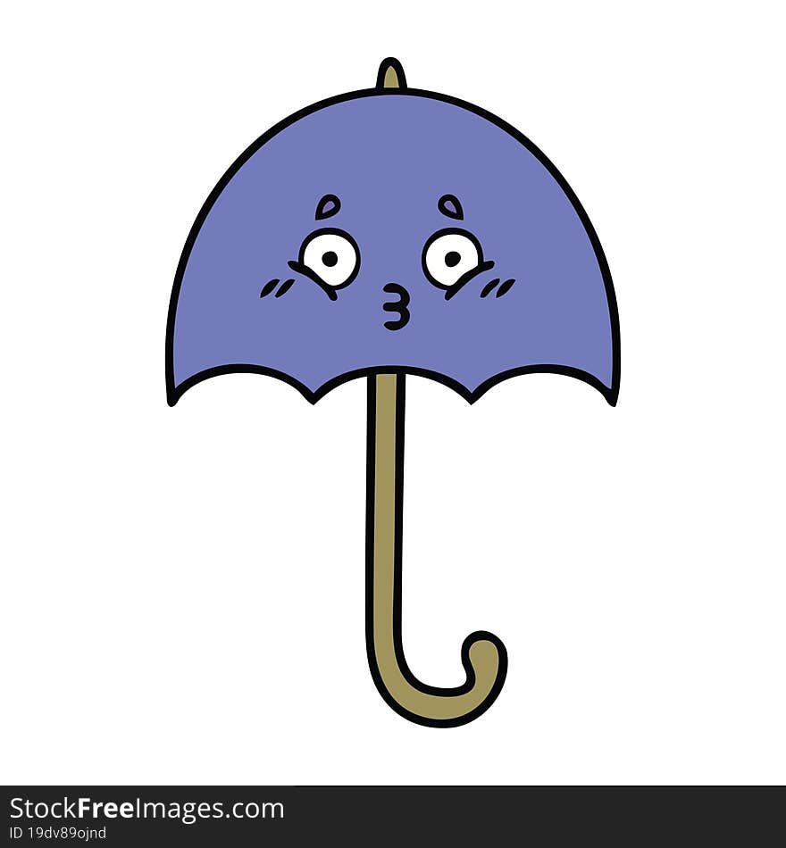 cute cartoon umbrella