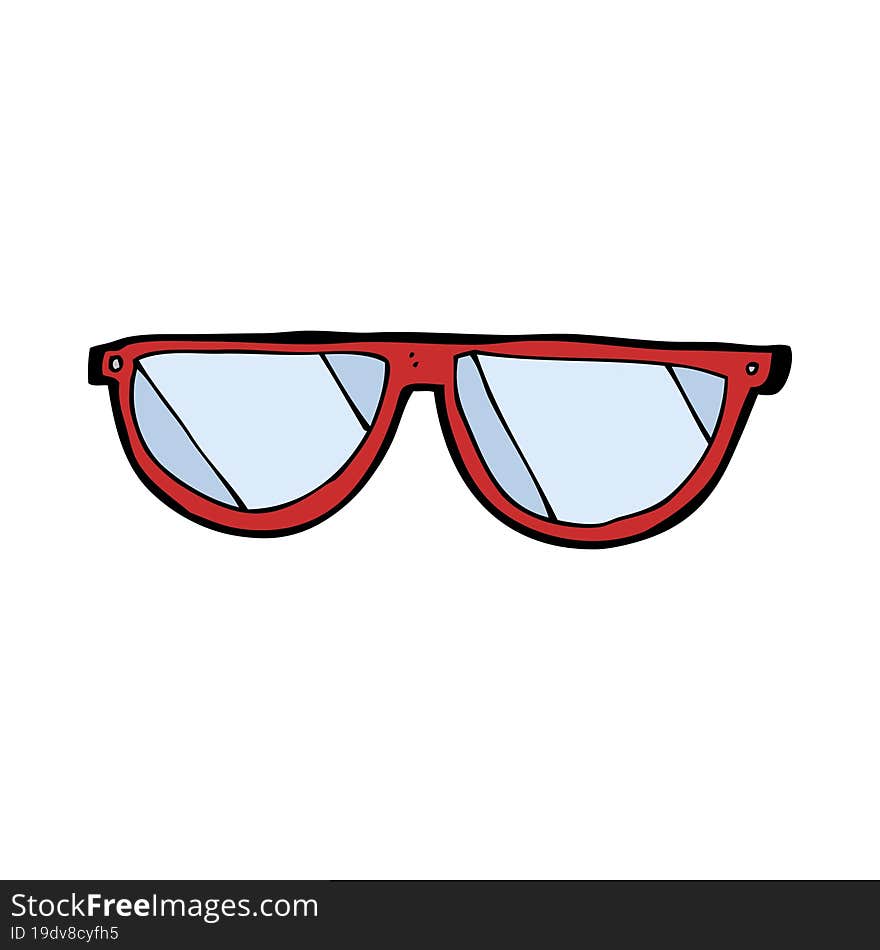 cartoon glasses