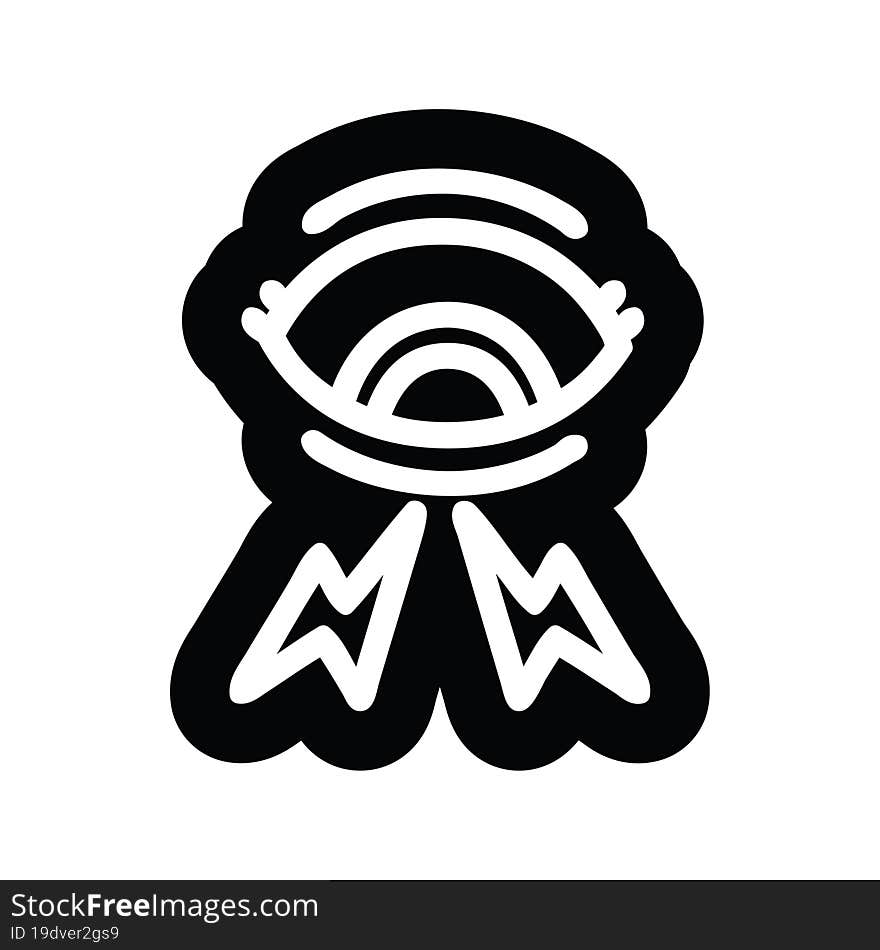 mystic eye icon symbol