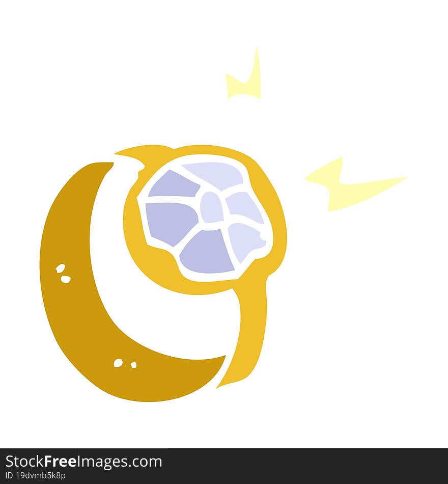 cartoon doodle magic ring