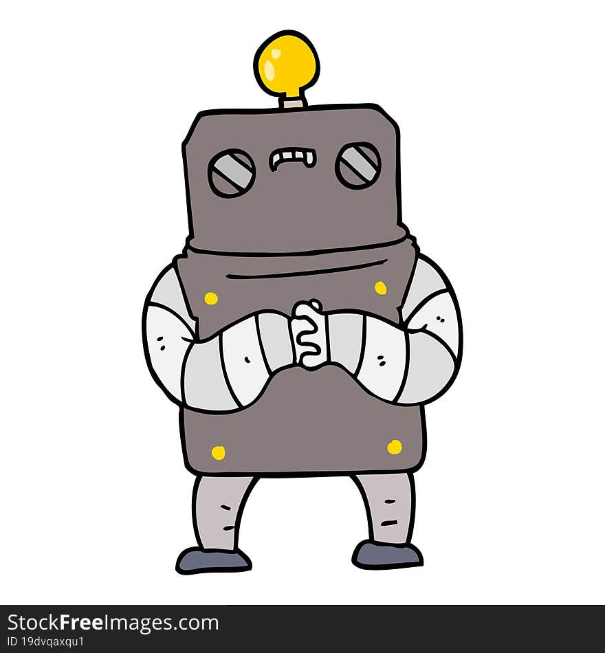 Cartoon Robot