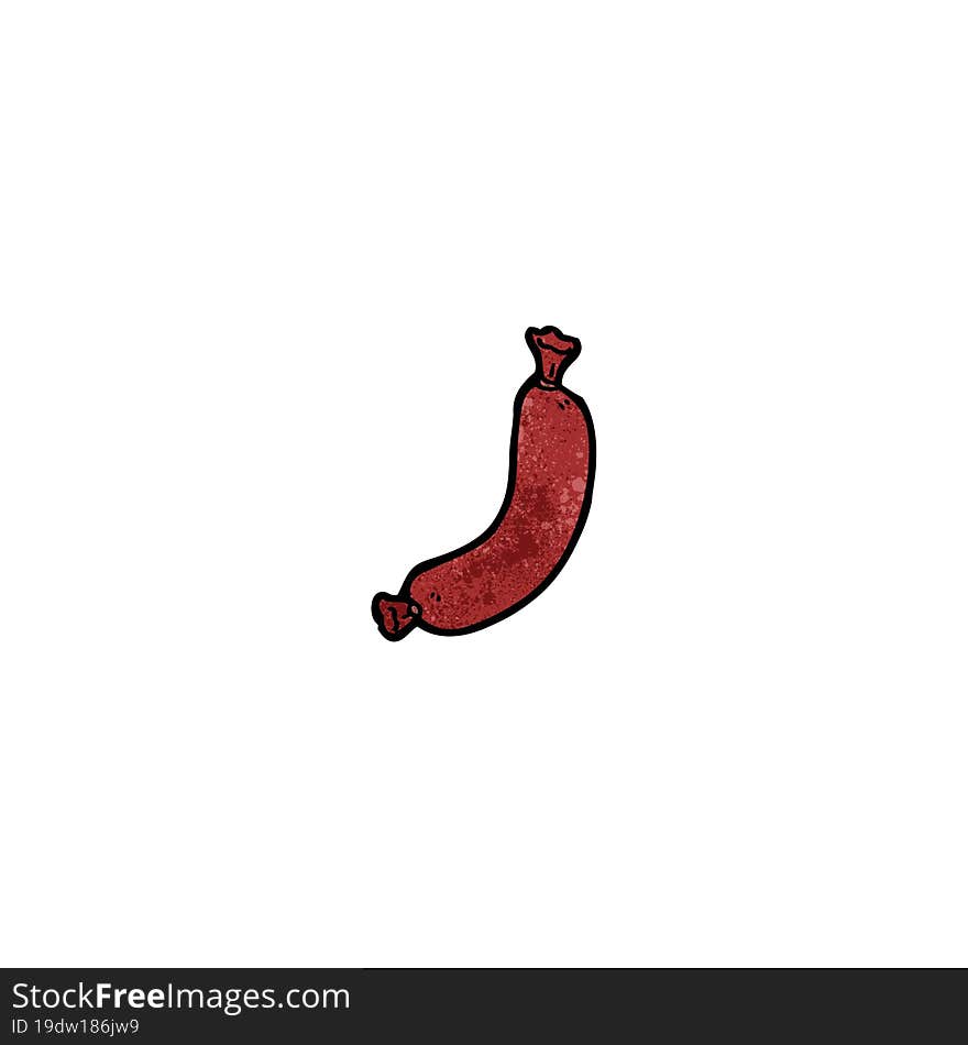 cartoon sausage