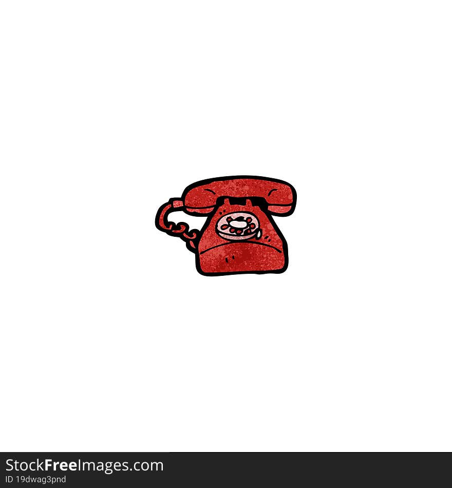 cartoon telephone