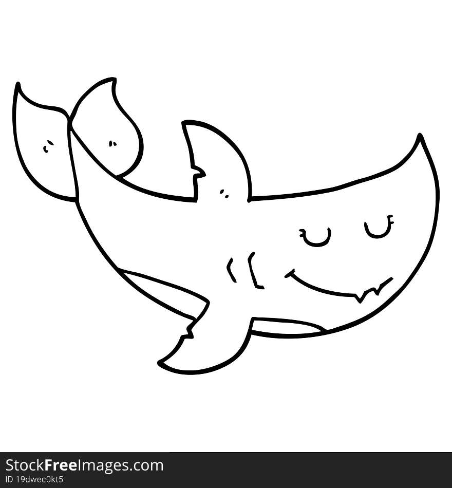 Cartoon Shark